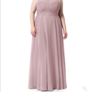 Azazie Frederica Bridesmaid Dress vintage mauve